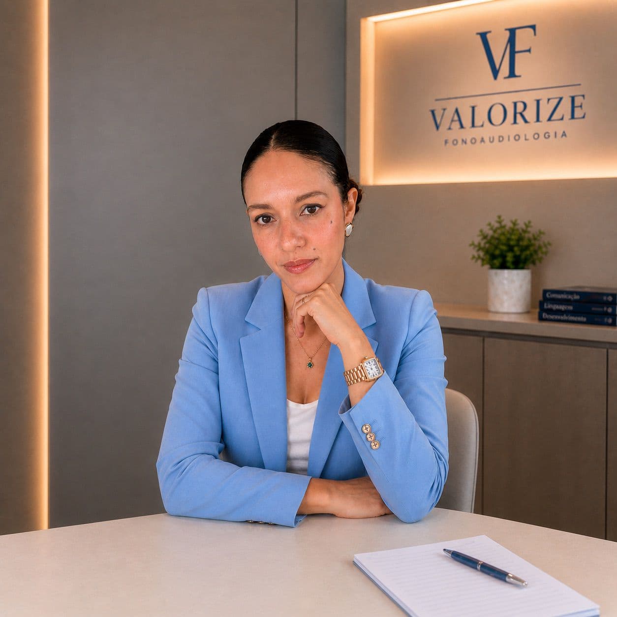 Daiana Bispo, fonoaudióloga clínica especialista em linguagem infantil e condutora da oficina